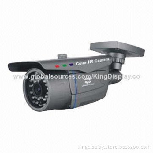 Waterproof IR CCTV Camera with 1,000TVL High-resolution and IP66